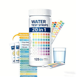 Tiras Reactivas 21 en 1 para Análisis <span class=keywords><strong>de</strong></span> <span class=keywords><strong>Agua</strong></span> Potable, Kit <span class=keywords><strong>de</strong></span> Prueba Rápida <span class=keywords><strong>de</strong></span> Calidad del <span class=keywords><strong>Agua</strong></span> para Uso Doméstico, Acuarios e Industrial, Detecta pH y Dureza - Product Image 2
