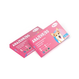 Ventes de soins de santé pour animaux de compagnie Kit de <span class=keywords><strong>test</strong></span> vétérinaire ANA/EHR/BG Ehrlichia/Anaplasma/Babesia Gibsoni Combo <span class=keywords><strong>Test</strong></span> Kit de <span class=keywords><strong>test</strong></span> rapide combiné - Product Image 2