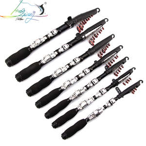 Toptan Taşınabilir Teleskopik Cam Camışlı Olta 1.7m Yavaş Aksiyonlu Tatlı Su Balıkçılığı Levrek Cep Boyu Deniz Olta Kamışı - Product Image 2