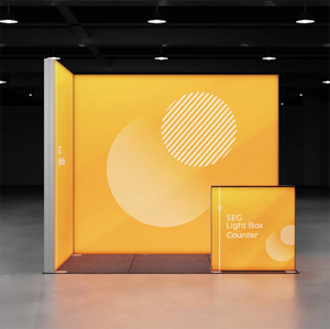 Pdyear backlit Led dệt hộp đèn với nhôm khung hồ sơ quảng cáo seg hiển thị Pop lightbox - Product Image 6
