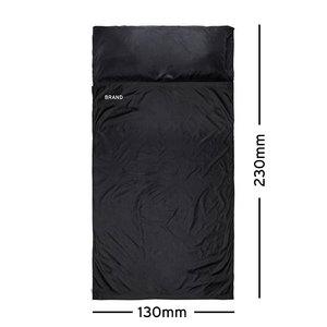 Fodera per <span class=keywords><strong>sacco</strong></span> a pelo con cerniera in cotone con doppia cerniera e borsa per il trasporto a tutta lunghezza - Product Image 3