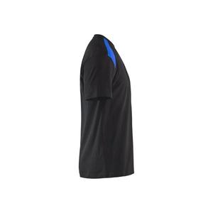 BLAKLADER-Camiseta 337910429985XXL Negro/Azul aciano-EAN 7330509604786 CAMISETAS Y POLOS DE TRABAJO - Product Image 3