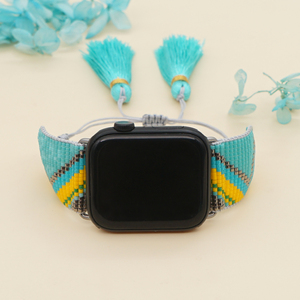 Huawei — <span class=keywords><strong>Bracelet</strong></span> perlés Go2boho, <span class=keywords><strong>Bracelet</strong></span> à la mode, Miyuki, Compatible avec iWatch, pour femmes, 40mm/42mm série 7/SE/6/5/<span class=keywords><strong>4</strong></span>/3/2/1 - Product Image 5