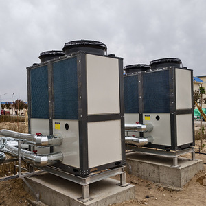 Unité de pompe à chaleur modulaire intégrée, chauffage de l'eau à haute température industriel, R-410A, 380V, construction métallique - Product Image 1