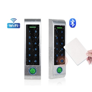Wifi tuya an ninh thông minh khóa cửa sinh trắc học vân tay kiểm soát truy cập Reader với kim loại bàn phím IP66 không thấm nước - Product Image 1