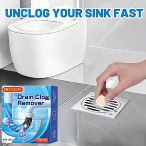 Pastiglie per la Pulizia e lo Sblocco di Tubi di Cucina e Bagno, Polvere Elimina-Odori per Sbloccare Scarichi e Fognature - Product Image 1