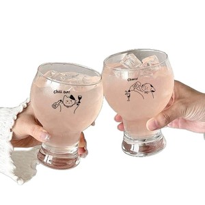 Großhandel: Personalisierte Cartoon-Tier-Glasbecher mit individuellem Logo – Niedliche Glas-Barwaren, Bierkrüge und Biergläser für Dinnerpartys und Fußballspiele - Product Image 6