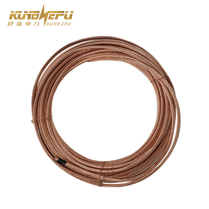 Fil de cuivre massif recouvert d'acier Kunb, diamètre personnalisable pour la mise à la terre électrique souterraine et la protection contre la foudre - Product Image 4
