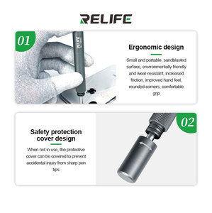 RELIFE RL-066C force réglable téléphone portable couverture arrière <span class=keywords><strong>de</strong></span> verre stylo <span class=keywords><strong>de</strong></span> dynamitage pour objectif <span class=keywords><strong>de</strong></span> caméra arrière verre outil <span class=keywords><strong>de</strong></span> suppression - Product Image 6