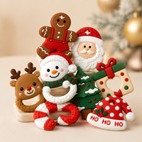 Boîte de rangement en silicone en forme d'ours pour articles de bébé - Étui portable suspendu pour ranger les accessoires de Noël (vente en gros)
