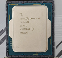 Untuk Prosesor Core I3 14100 (12M Cache Base 3.5GHz 4/6-core 64-bit) Soket LGA1700 Desktop Baru