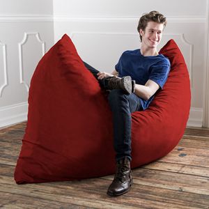 DB Jaxx 5.5 ft Cinnabar Pillow Saxx <b>Bean</b> <b>Bag</b> Sofa Comfortable and Stylish <b>Bean</b> <b>Bag</b> Furniture - Product Image 4