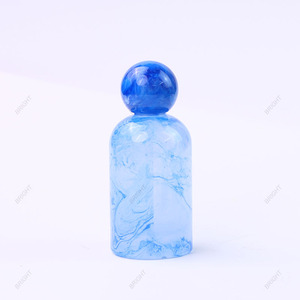 ขวดน้ำหอมแก้วหรูหราขายส่ง ขนาด 30 มล. 50 มล. 100 มล. ทรงกลม ไหล่โค้ง แบบเติมได้ ขวดสเปรย์เปล่า พร้อมกล่องน้ำหอมสี - Product Image 4