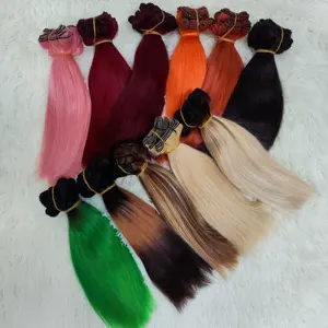 Letsfly Wholesale Cheap Color Straight Full Ends Double Drawn Human Virgin Hair Extensions Brazilian Remy Hair Weave Vendor
