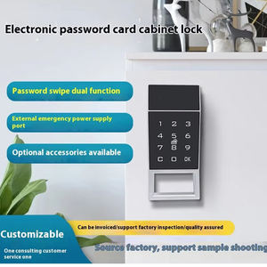 Gimnasio Yoga Fitness Natación Cajones Electrolock Contraseña electrónica Teclado Gabinete Aleación de zinc Código inteligente <span class=keywords><strong>Locker</strong></span> Lock - Product Image 2