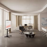 Diseño de oficina ejecutiva Interior de lujo para el liderazgo de la empresa