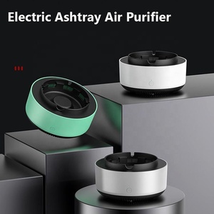 Vente en gros de cendrier électrique multifonctionnel 2 en 1, purificateur d'air mignon, absorbants antifumée de luxe - Product Image 2