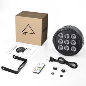 Équipement d'éclairage de scène LED RGBW à activation sonore de haute qualité pour discothèques, bars, clubs, spectacles nocturnes, concerts, éclairage matriciel LED pour églises - Product Image 6