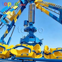 Remorque de camping attrayante montée sur un châssis 360 °   Manèges à pendule rotatifs Discovery