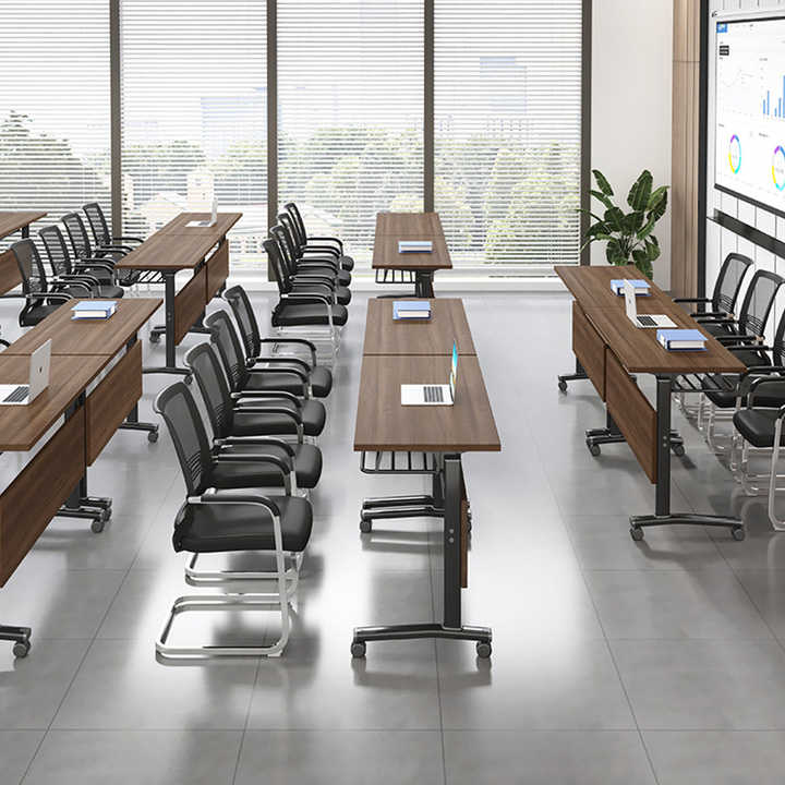 Modern Folding Portable Rectangular Office Desk Foldable School ...