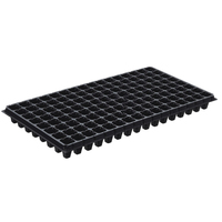Accessoire pour système hydroponique, plateau de semis en plastique PP, plateau de pépinière multi-cellules pour la culture hors sol, propagation des plantes
