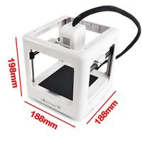 Printer 3D Desktop Mini Tiga Dimensi Edisi Baru |   Produsen Shenzhen |   Mesin FDM Rumahan & Kelas Mainan yang Ringkas