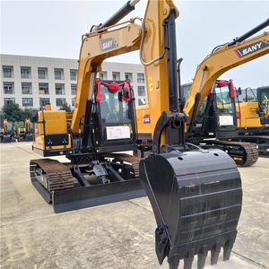 Mini-excavatrice sur chenilles SANY SY95C 9 tonnes, occasion, prix bas, livraison gratuite, nouveau modèle, hydraulique, agricole - Product Image 4