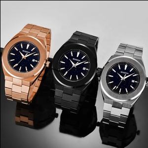 Nuevo Reloj de Cuarzo de Lujo con Esfera Luminosa Analógica para Hombre, Crea Tu Propio Logotipo, Reloj Personalizado con Baño de Oro de 22k - Product Image 4
