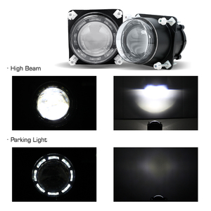 Faro LED Redondo de 90 mm y 3.5 Pulgadas con Luz Alta y Luces LED de Estacionamiento para <span class=keywords><strong>Fendt</strong></span> G334900160012 - Product Image 4