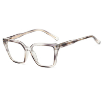 Lmamba 82274 2026 Monture de lunettes optiques tendance œil de chat vintage de luxe de haute qualité en TR90 anti-lumière bleue pour hommes et femmes, vente en gros