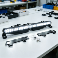 Neue DC12V Split-Mount Notfall-Warnblinkleuchte, Bernsteinfarbene LED-Armaturenbrett-Blinkleuchte, Hochintensive 30W Epistar LEDs