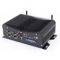 2 Lan 3G/4G Sim LTE RS232/485 Sans Ventilateur Mini PC Intel core i7 8550U i5 7267U 4K HTPC Ordinateur De Bureau GPIO LPT 12V De Puissance Faible