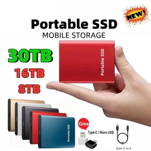Wholesales Custom Logo High Quality 128GB 256GB Upgraded Capacity to 1TB 2TB Portable SSD Card Removable <b>Hard</b> Disk <b>Drives</b> Wholes - Product Image 4
