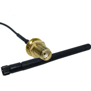 Szyj 2.4G Antenne HLK-RM04 3dbi Voor Draadloze Zender Of Ontvanger Met RP-SMA Connector Configureren De Link Lijn