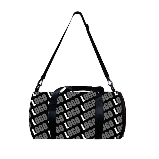 Mini sac de voyage portable avec logo de sport de golf en nylon personnalisé BSCI avec sacs de sport en toile de polyester avec impression personnalisée sacs de sport