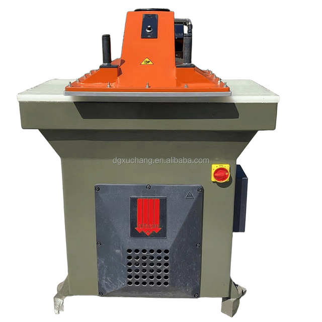 Used/second /rebuild SL999/5 20T/25T Rubber Slipper Sole Hydraulic Swing Arm Cutting Machine Price of Shoe Making Machine