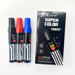 M006 Model Black Red Blue Colors Available Oil-based Best Super Color Permanent Marker Jumbo Size Toe 10mm Tip for <b>Drawing</b> - Product Image 6