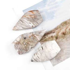 Venta al por Mayor de Adornos de Ágata Mexicana Blanca Estilo Bohemio en Forma de Gota de Agua, Piedra de Cristal Curativa para Decoración del Hogar y Regalos - Product Image 1