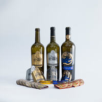 Etiquetas Autoadhesivas Personalizadas de Aluminio en Relieve para Botellas de Bebidas, Whisky y Vino, Resistentes al Agua