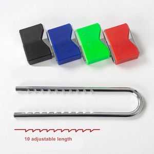Seguridad en forma de <span class=keywords><strong>U</strong></span> longitud ajustable 50mm 60mm candado con llave - Product Image 3