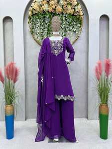 Salwar Kameez di Design Indiano e Pakistano, Ultima Collezione Esclusiva di Alta Qualità, Abbigliamento Indiano Elegante per Donne, Abiti da Sposa - Product Image 4