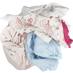 強力な油吸収性、再利用可能、淡色の綿Tシャツの布、廃棄物拭き取り布、綿クリーニングクロス - Product Image 4