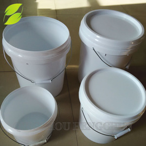 5L 10L 15L 20L plastic bucket with lid and handle plastic barrels