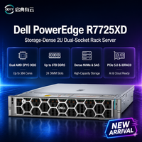   Serveur GPU IA 2U en rack R7725xd EPYC 9005 avec 24 emplacements DDR5 DIMM et 12 baies SAS/SATA pour GPU 3,5 pouces