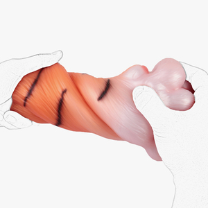 GEEBA Tier Tiger Paw Fantasy Kanal Onahole Silikon Männlicher Mastur bator Realistisch Strukturierte Tasche <span class=keywords><strong>Pussy</strong></span> Stroker Adult <span class=keywords><strong>SexToy</strong></span> - Product Image 5