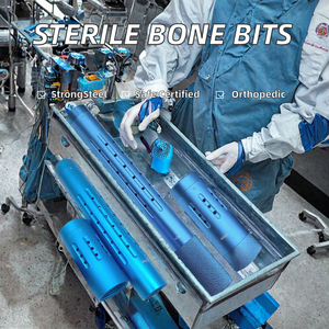 Tube de stérilisation pour forets à os, boîte de stérilisation en acier, rangement pour fils de Kirschner, instrument orthopédique manuel - Product Image 2