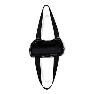 Borsa a <span class=keywords><strong>Tracolla</strong></span> Intrecciata alla Moda, Forma Quadrata Verticale, Doppio Manico, Design Semplice e Casual di Tendenza - Product Image 3