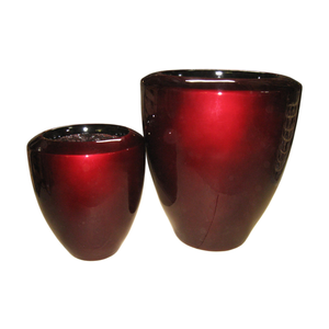 Juego de Macetas de Jardín de Fibra de Vidrio Ecológicas, Modernas, Ligeras, Duraderas, Impermeables, para Interiores y Exteriores, 2 Piezas, Precio de Mayoreo - Product Image 4