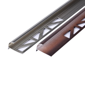 Dili phong cách hiện đại Gỗ & nhôm gạch trimc góc bên trong bảo vệ biên giới gạch viền viền trang trí trong nhiều màu sắc - Product Image 2