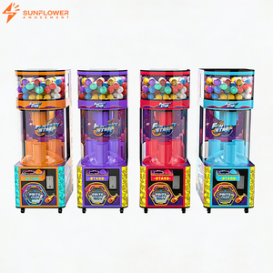 Distributeur d'œufs en capsule Sunflower 100 mm, machine à balles interactive Lucky Drop, nouveau design en métal, 2 joueurs - Product Image 6